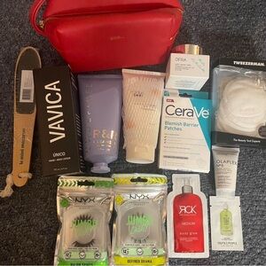 Beauty bundle: makeup, skincare, haircare, and more